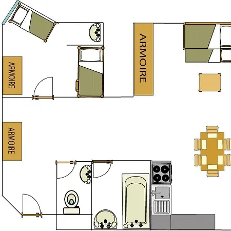 Proche Commerces Et Pistes - Lumineux Avec Balcon - 2 Pieces Pour 6 Personnes - Fr-1-502-503 Tignes